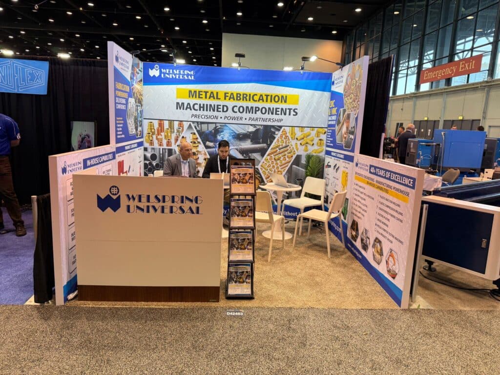 Welspring Universal booth at FABTECH 2025, Chicago