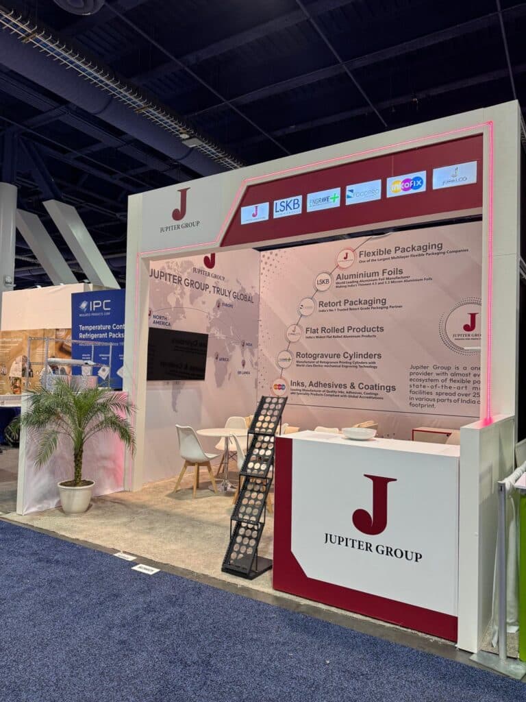 LSKB Foils booth at PACK EXPO Las Vegas 2025, Las Vegas