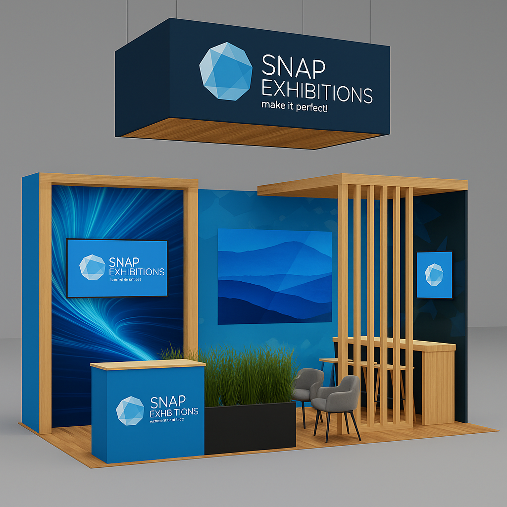 Bergen 10×20 Inline Trade Show Booth