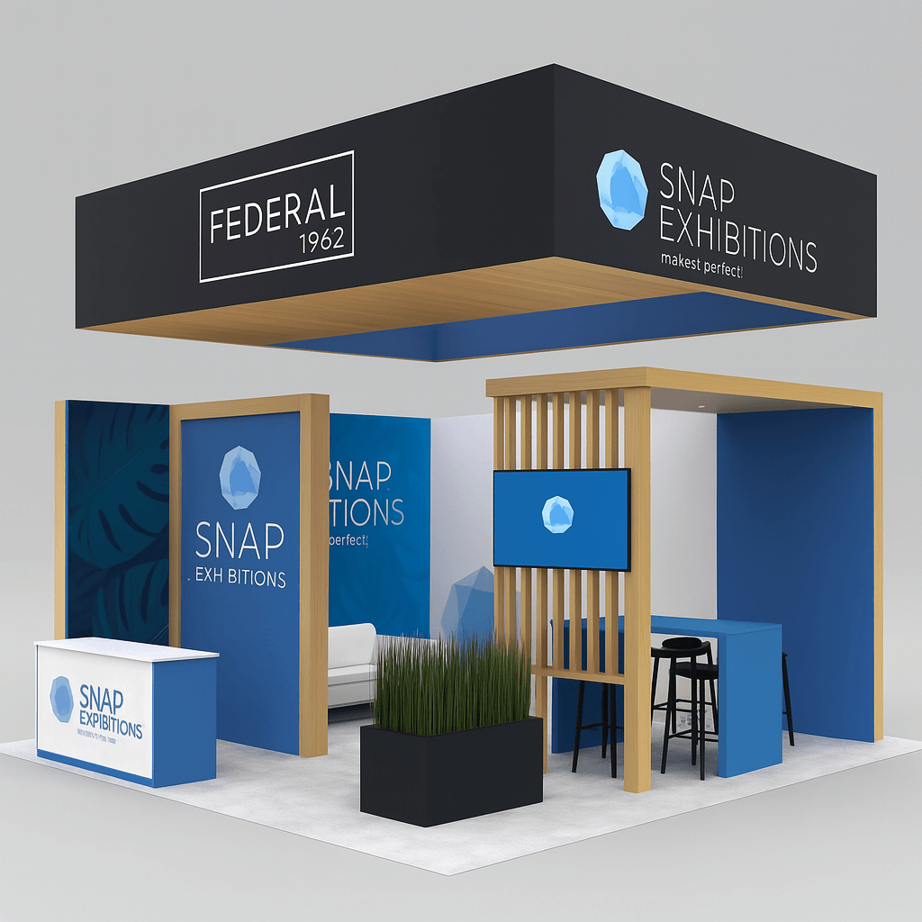 Ghent 10×20 Peninsula Trade Show Booth