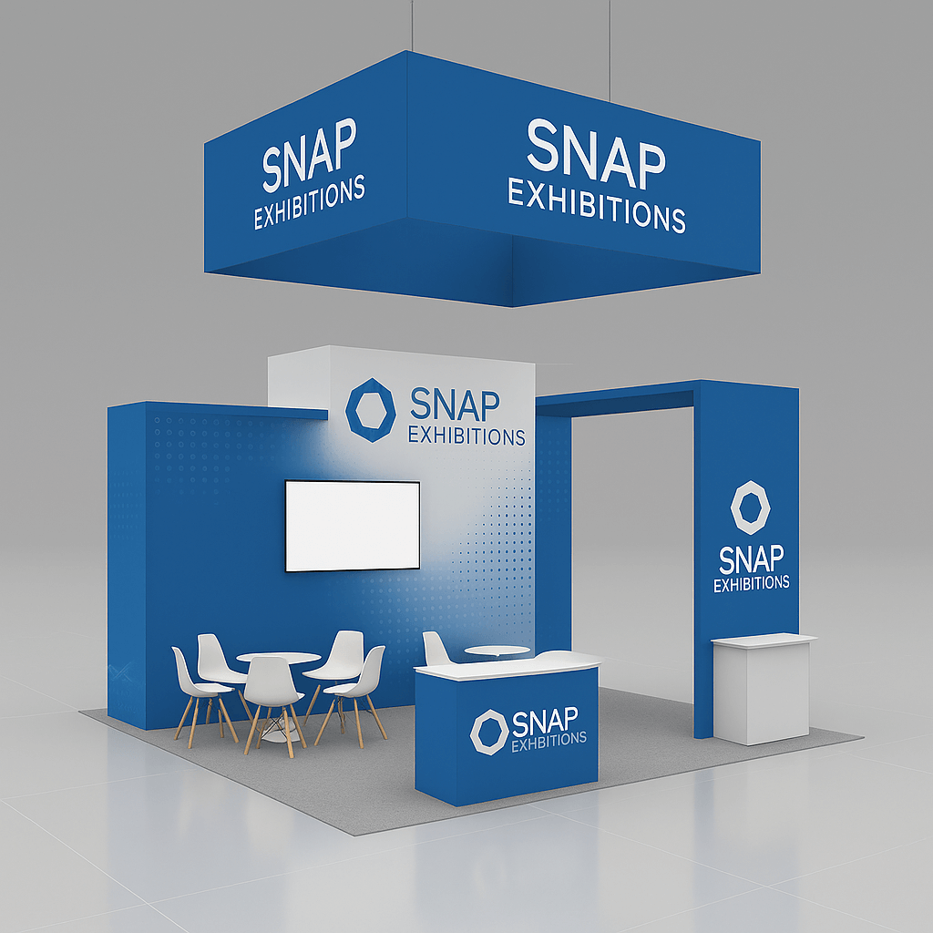 Hilla 20x20 Island Booth