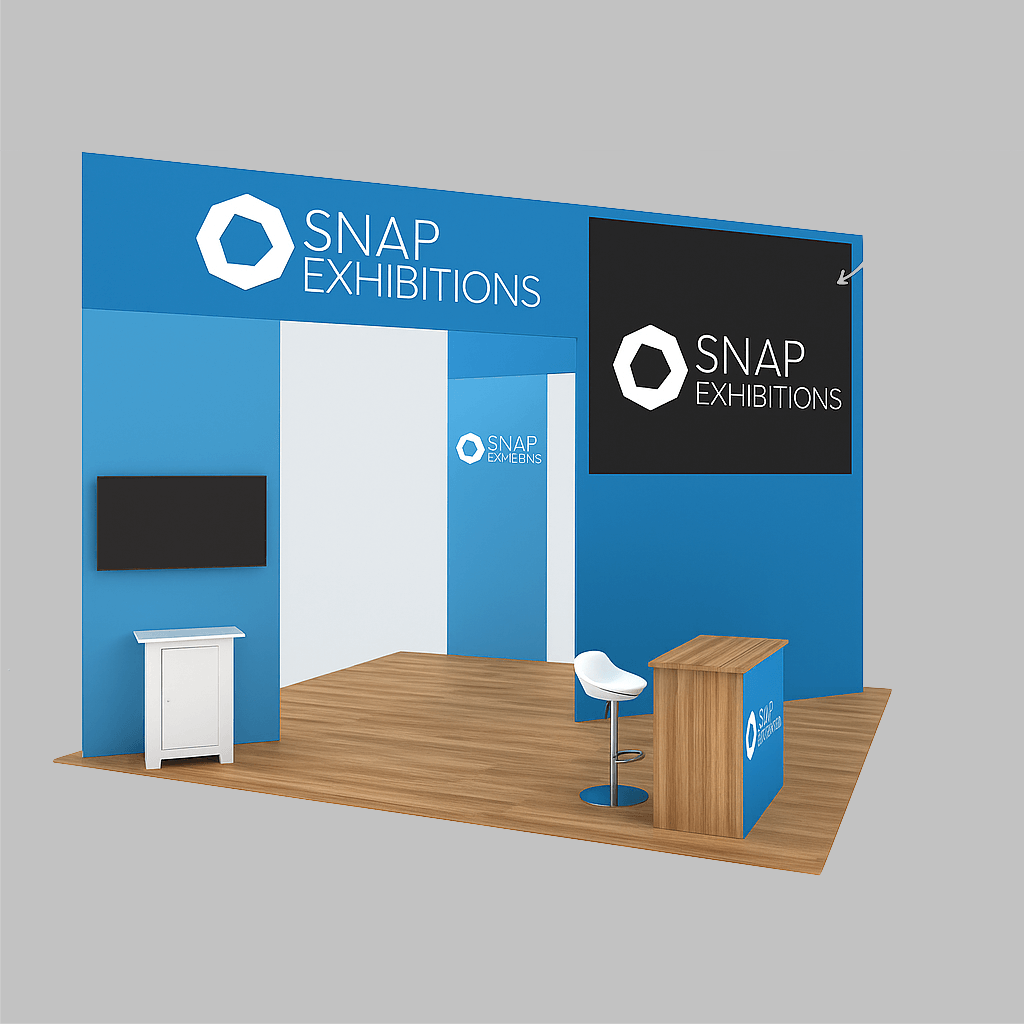 Pasto 20×20 Island Booth